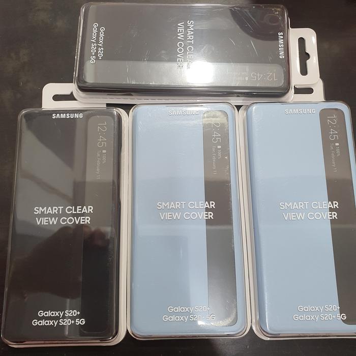 Jual Smart clear view samsung S20, S20+ original 100% Kab - Main Image