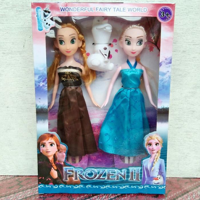 Mainan Barbie Di Frozen Mainan Boneka Princess Frozen II Elsa Anna