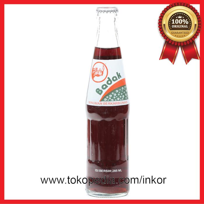 Gambar [GOJEK/GRAB] SASAPARILLA CAP BADAK SOFTDRINK BERKARBONASI BOTOL 285ML dari Inko. undefined Tokopedia