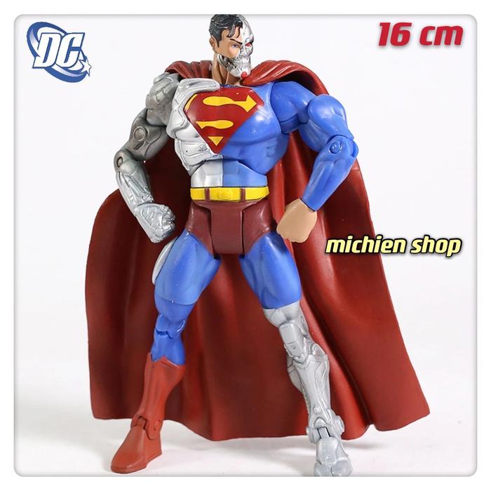 Gambar DC Comics Cyborg Superman Hank Henshaw Action Figure 16cm dari MICHIEN-SHOP undefined Tokopedia