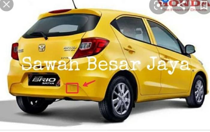 Gambar Cover Tutup Towing Derek Hook Bumper All New Brio Satya RS Gen 2 dari Sawah Besar Jaya undefined Tokopedia