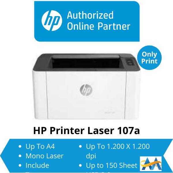 Jual Printer HP LaserJet 107A Monochrome - Laser Jet 107 A White - Kota  Medan - RAME COMPUTER | Tokopedia