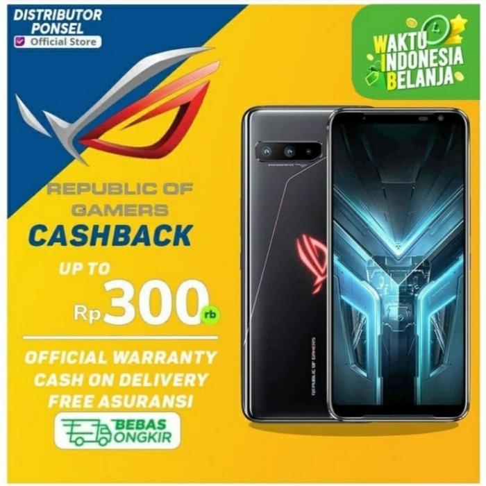 Asus Rog Phone Sbapdragon 865 Ram 12gb128gb Black