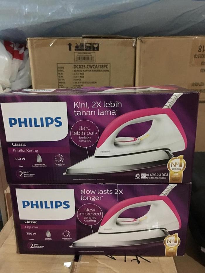 Gambar Setrika Philips HD1173 Philips Setrika HD1173 - Hitam / Black - Merah Muda, PACKINGBUBBLE dari HappyPrice undefined Tokopedia