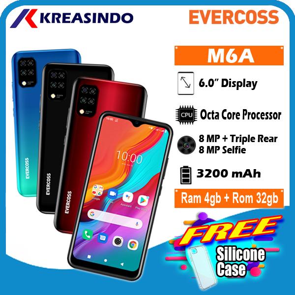 Jual Evercoss M6a 4 32 Ram 4gb Internal 32gb Garansi Resmi Hitam Jakarta Pusat Kreasindo Online Tokopedia