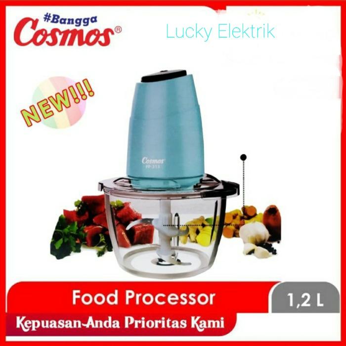 Gambar cosmos food processor fp 313/1,2liter/copper cosmos - Tosca dari Lucky Elektrik undefined Tokopedia