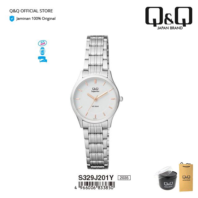 Gambar Q&Q QnQ QQ Original Jam Tangan Wanita Analog - S329 S329J Water Resist dari Q&Q Official Store undefined Tokopedia
