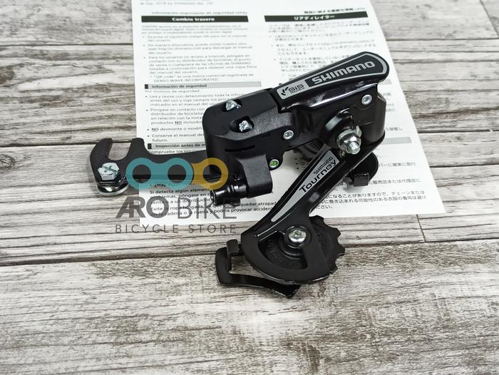 Gambar Rear Derailleur RD 6/7 speed shimano tourney TY21B Original RD Jepit dari Aro Bike undefined Tokopedia