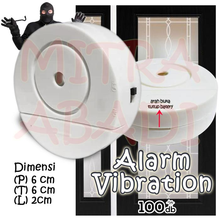 Gambar Alarm Sirine Getar / Alarm Vibration 100 Desibel dari Mitra Abadi LED undefined Tokopedia
