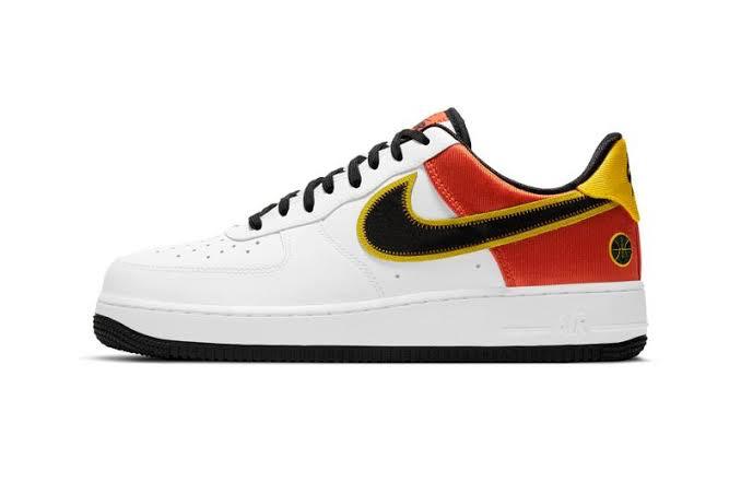 Jual NIKE Air Force Low Raygun White/Black/Red 43 Kota