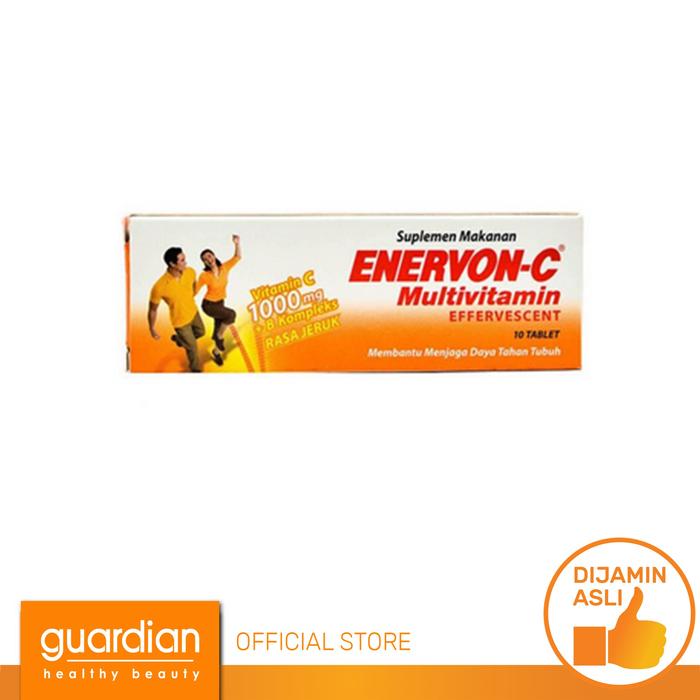 Gambar Enervon C Effervescent 10 Tablets dari Guardian Official Store undefined Tokopedia