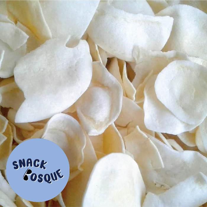 Gambar KERIPIK KENTANG PUTIH OVEN / KRIPIK GADUNG 100GR dari Snack Bosque undefined Tokopedia