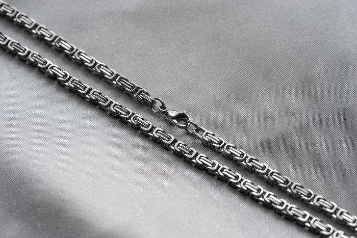 Gambar Nine Worlds Multi Purpose Chain - Silver Black Gold PVD kalung gelang rantai Antikarat Pria - silver dari Nine Worlds Kota Administrasi Jakarta Barat Tokopedia