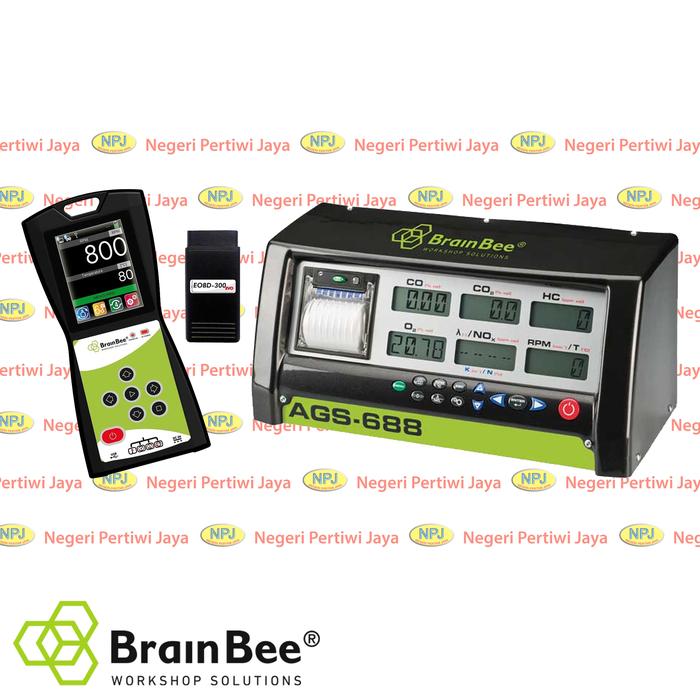 Gambar Brain Bee Gas Analyzer AGS-688 - Alat Uji Emisi ISO 3930 OIML R 99 - + RPM Oil Temp dari negeripertiwijaya undefined Tokopedia