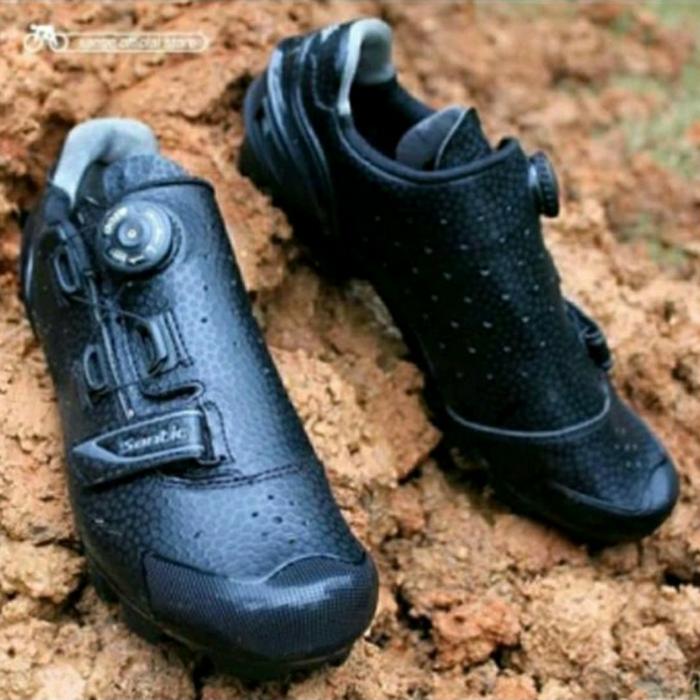 Gambar Sepatu Sepeda Cleat MTB Men Original Santic S12025H bukan Shimano - 39 dari Global Prima Sukses 2 undefined Tokopedia