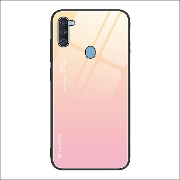 Gambar Gradient Glass Case Samsung Galaxy A11 M11 SamsungA11 Cover Casing HP - A dari A n A Store_NEW undefined Tokopedia