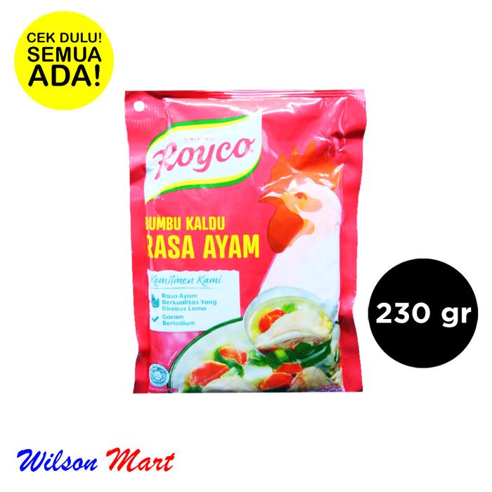 Gambar ROYCO RASA AYAM 230 GRAM dari Wilson Mart undefined Tokopedia