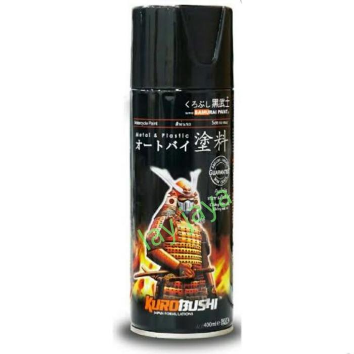 Gambar Samurai Paint 109A Black Matt (Doff) / Cat Semprot / sejenis PILOX dari TB. LAY JAYA undefined Tokopedia