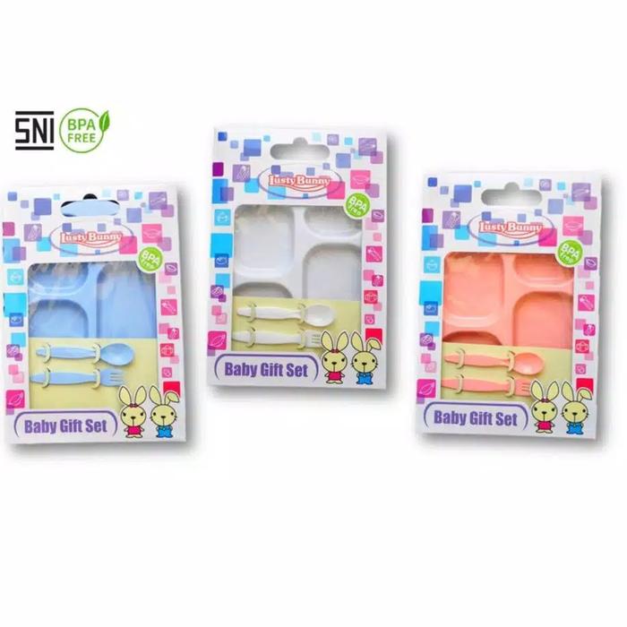 Gambar Lusty Bunny LB 1383 Feeding Set dari pojokbayi undefined Tokopedia