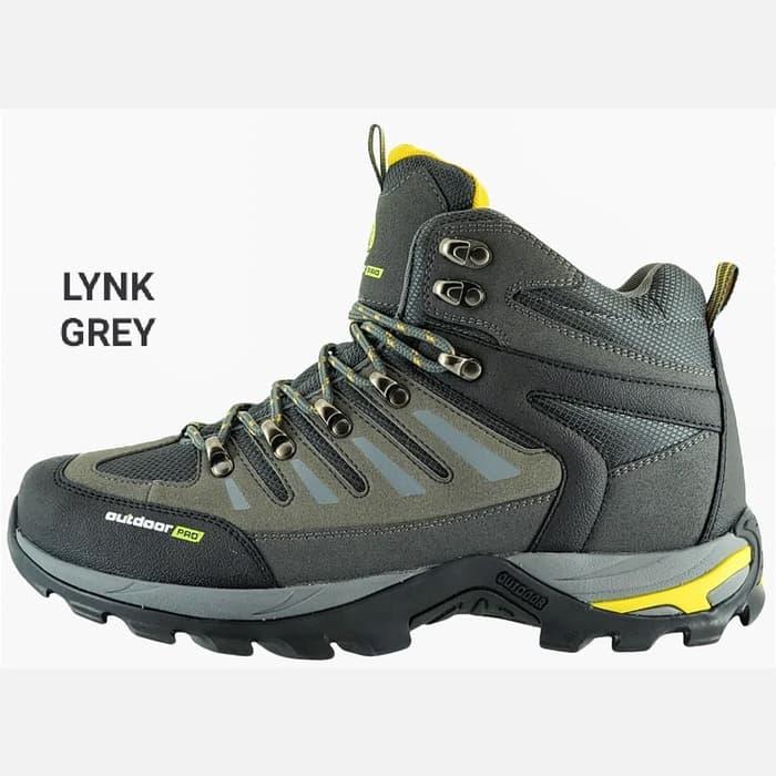 Gambar Sepatu Gunung Outdoor Pro Lynk Original Bergaransi - Abu-abu, 40 dari MTMASTUFF undefined Tokopedia