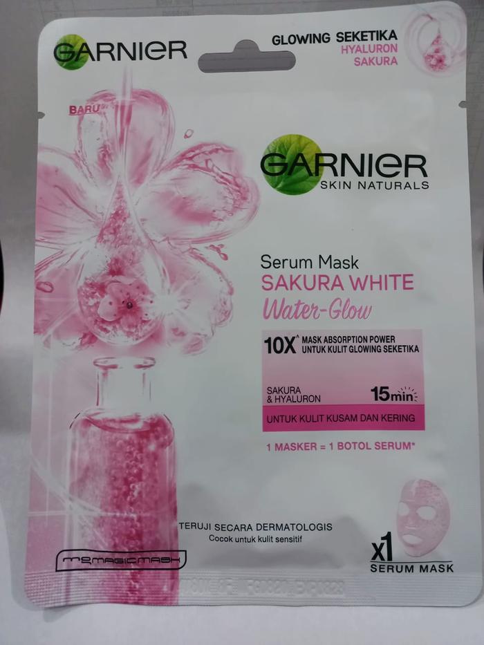 garnier glowing serum