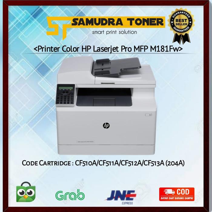 Jual Printer Color HP Laserjet Mfp M181fw - Jakarta Pusat - samudra toner |  Tokopedia