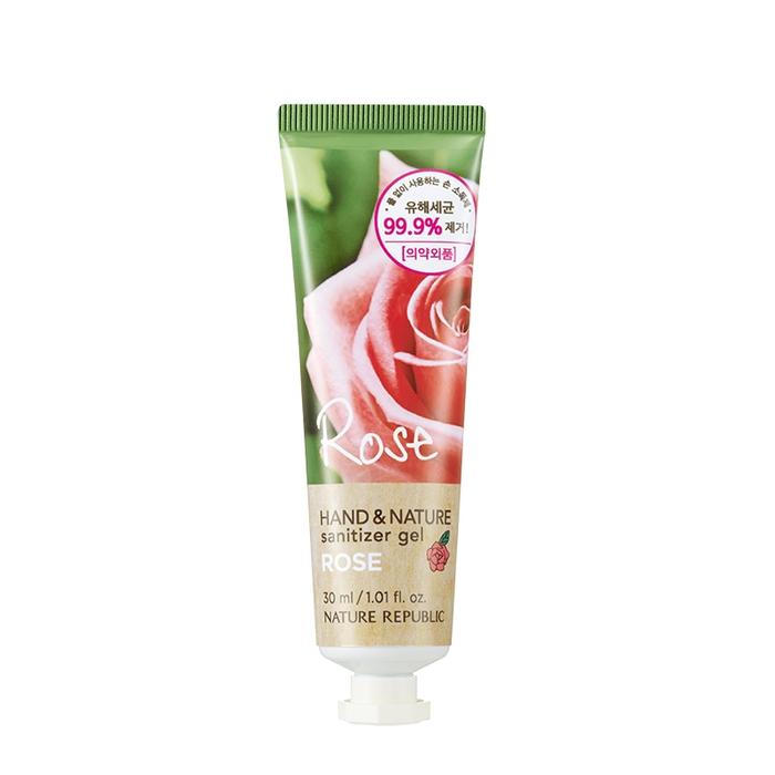Gambar NATURE REPUBLIC HAND & NATURE SANITIZER GEL- (TUBE) - 1 PCS ROSE dari NATURE REPUBLIC OFFICIAL undefined Tokopedia