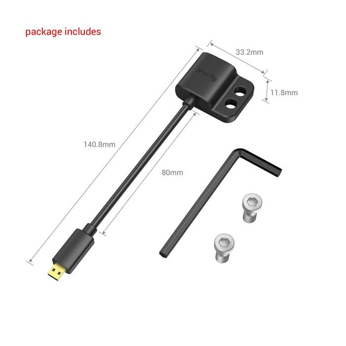 Jual Smallrig Ultra Slim High Quality 4k Adapter Cable D To A 3021 Di ...