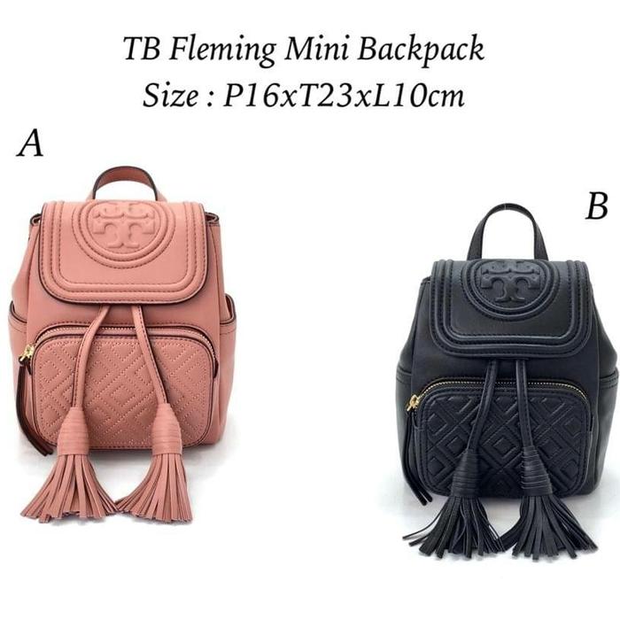 Backpack Wanita Tory Burch Fleming Mini 