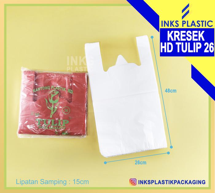 Jual kresek 26 cap tulip - Putih - Kota 