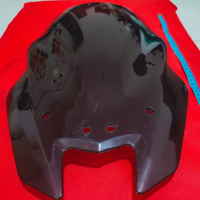 Gambar visor windshield nmax bening dan hitam best quality - Hitam dari Giant Motoshop undefined Tokopedia