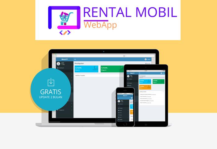 Gambar Software Aplikasi Penyewaan Mobil Original Berbasis Web dari Your IT Store undefined Tokopedia