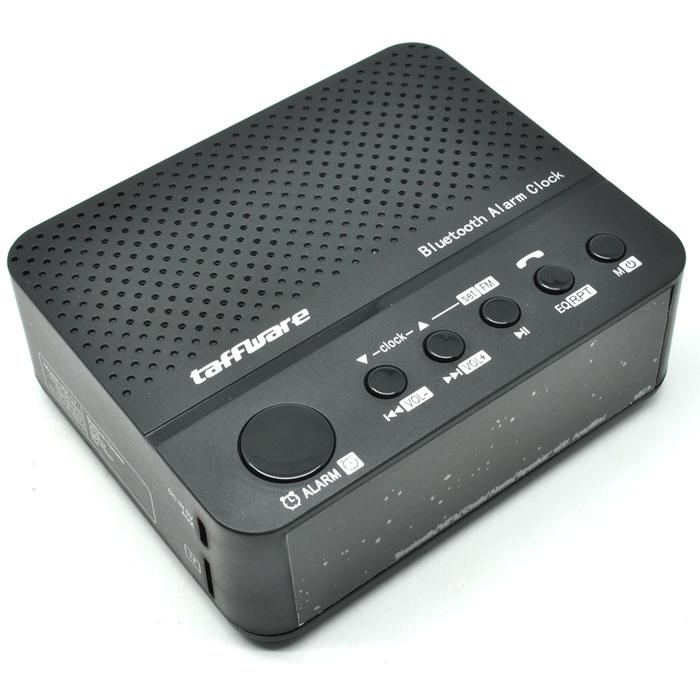 Gambar Speaker Bluetooth bisa Jam Digital, Alarm, Micro SD dan Line In - Hitam dari Devro undefined Tokopedia