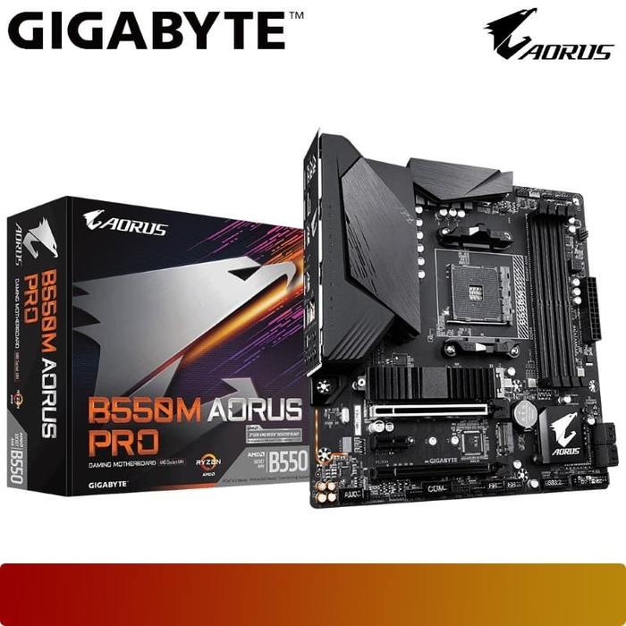 Motherboard Gigabyte B550m Aorus Pro Ryzen Am4 Micro Atx Factor