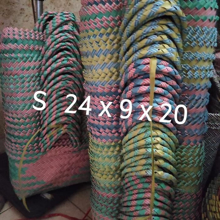 Gambar tas anyam plastik dari Lapak Nok Sumy undefined Tokopedia