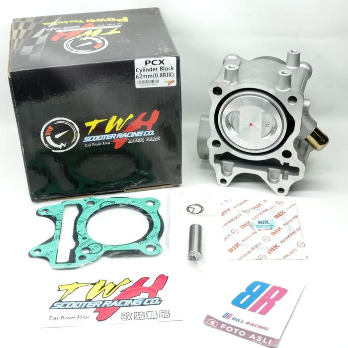 Gambar BLOK BORE UP TWH 62 MM PCX 150 VARIO 150 dari Bill racing undefined Tokopedia