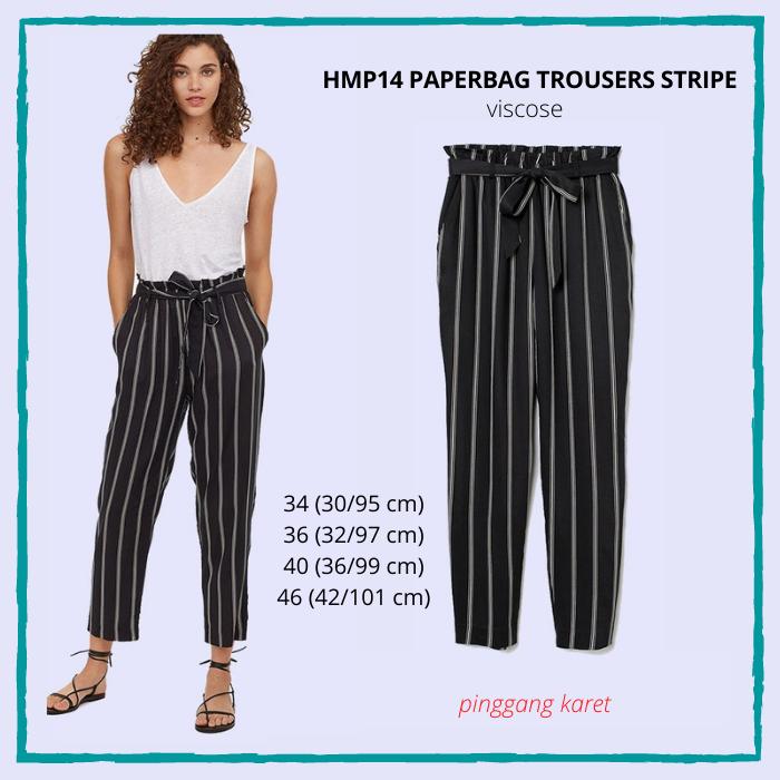 Murah H\u0026M 14 Paperbag Trousers - Stripe 