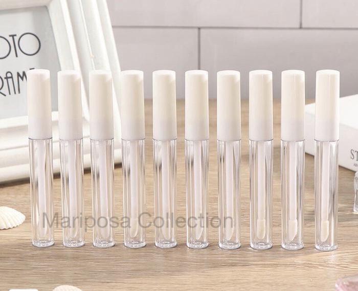 Gambar 2.5ML Botol Lip gloss kosong/tube/travel bottle/share in jar/lip tint - Putih, Botol doff dari Mariposa Collection 2 undefined Tokopedia