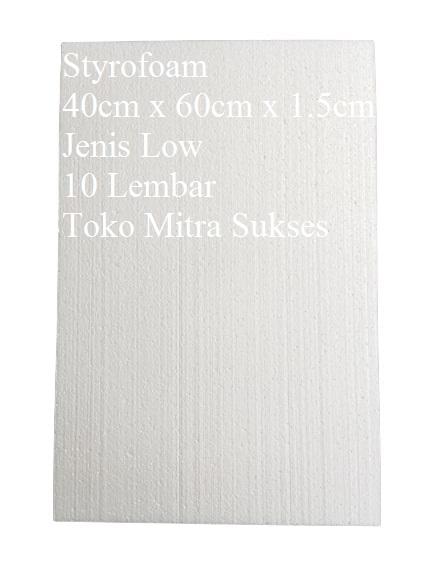 Gambar Styrofoam Lembaran isi 10 dari Toko Mitra Sukses undefined Tokopedia