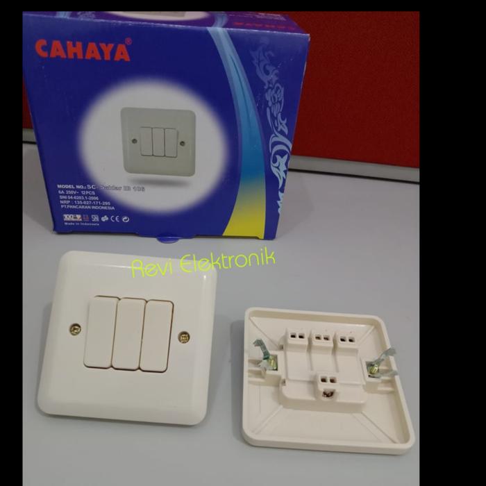 Saklar IB Triple Cahaya SC 106