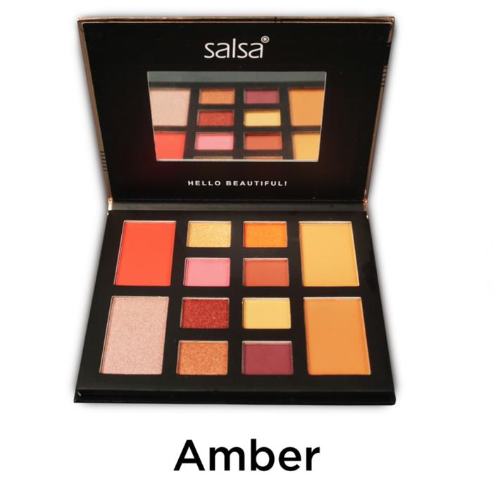 Gambar Salsa Rhapsody Face Palette / Classic Palette / Amber Palette - Amber Palette dari Ciara Beauty undefined Tokopedia