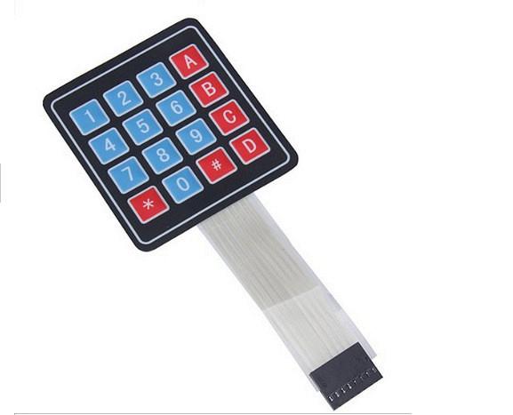 Gambar Flexible Keypad Membrane Matrix Keypad Module for Arduino - 4 x 4 dari Tekno Kreasi Elektronik undefined Tokopedia