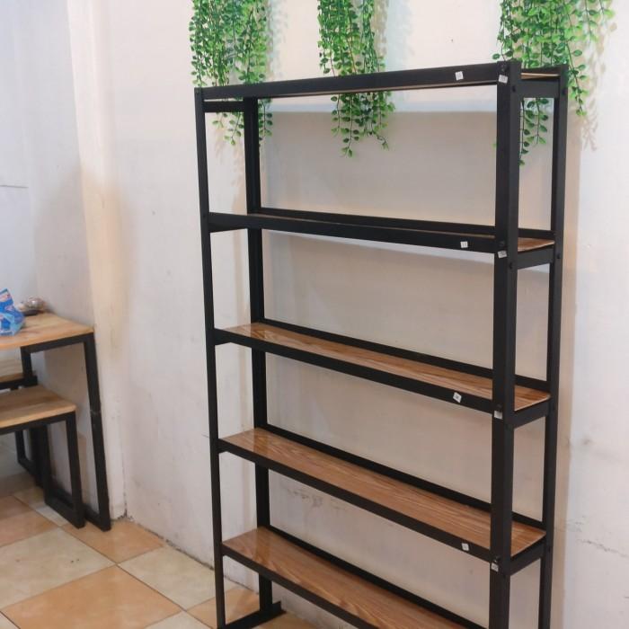 Gambar Rak cupang susun 5 panjang 1.5m - Hitam, plus led dari ironmade undefined Tokopedia