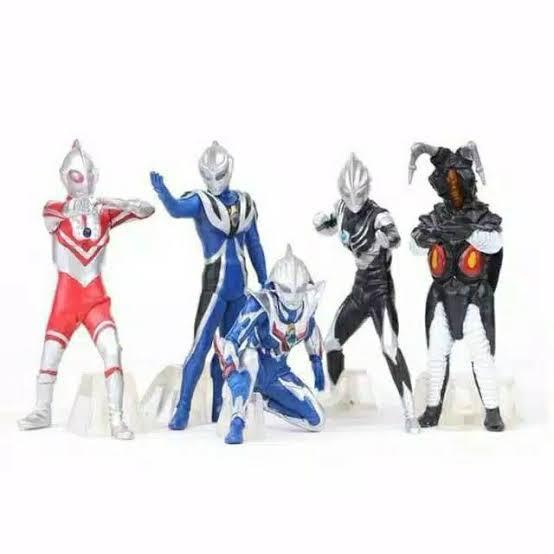 Gambar ULTRAMAN FIGURE MAINAN SET - Biru dari GENRE SHOP undefined Tokopedia