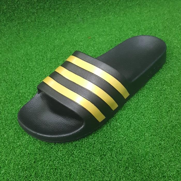 Adidas Adilette Aqua Black/Gold EG1758