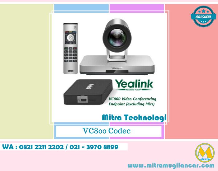 Gambar Yealink VC800 Codec dari Mitra Technologi undefined Tokopedia