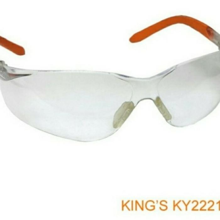 Jual kacamata safety kings ky 2221 clear bening by honeywell Jakarta