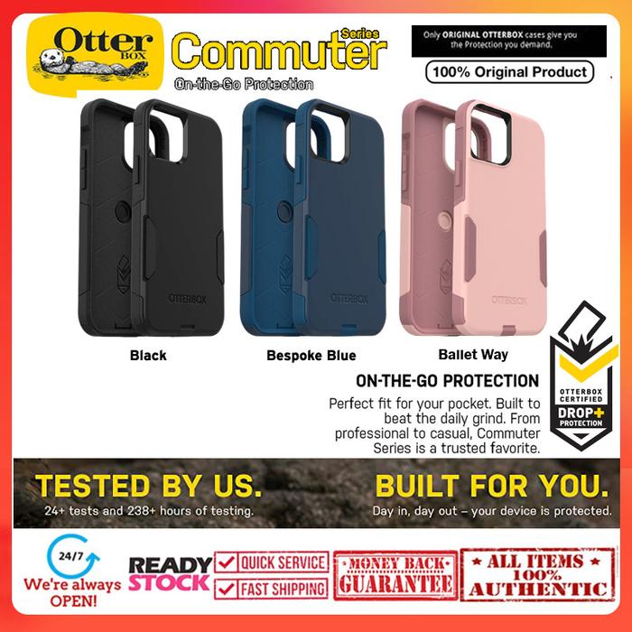 Case iPhone 12 Pro Max Pro 12 MinI OTTERBOX COMMUTER Series iPhone  12ProMax, Black