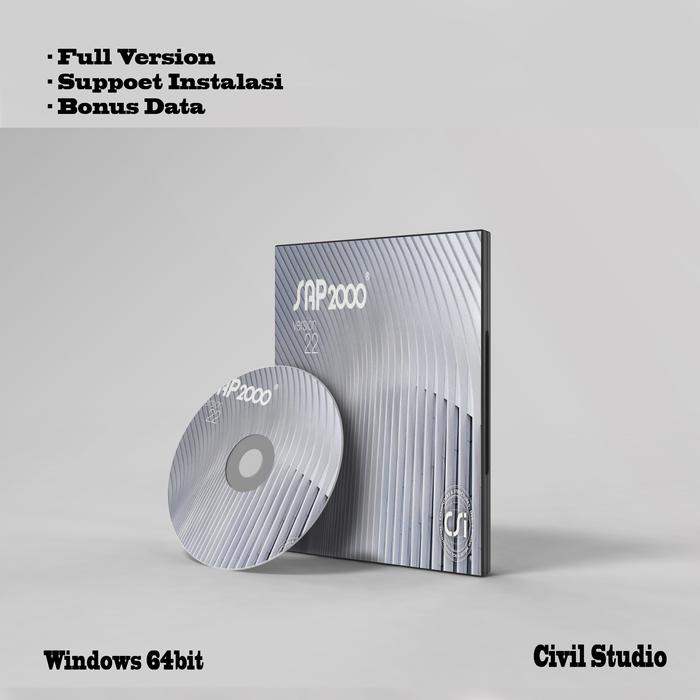 Gambar Software CSI SAP2000 V22 Full Version dari CIVILSTUDIO undefined Tokopedia