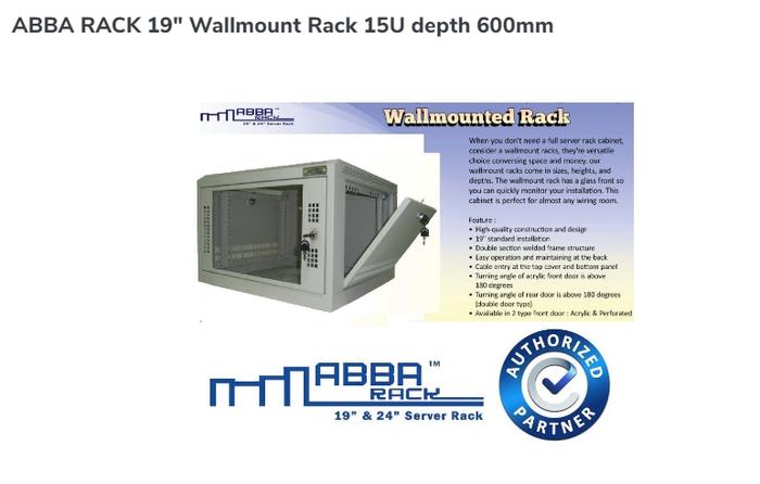 Jual ABBA RACK 19
